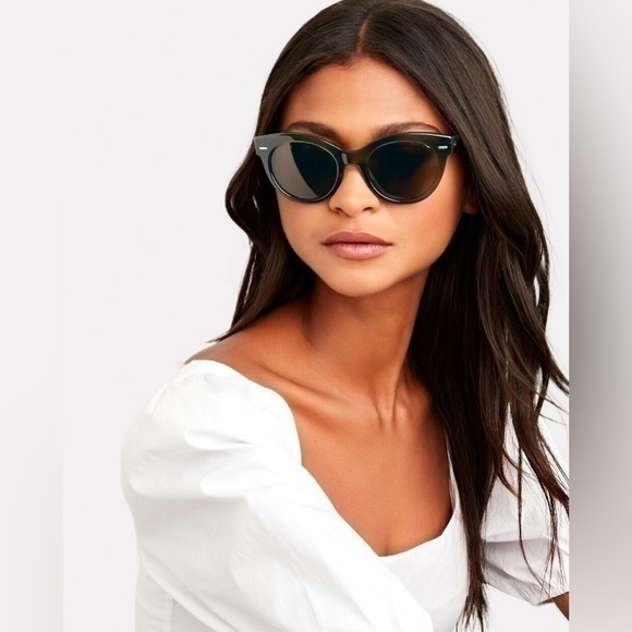 THE ROW X OLIVER PEOPLES Georgica Cat Eye Sunglasses - Picture 1 of 5